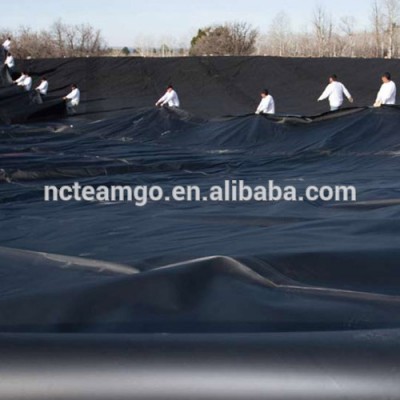 Wholesale 2.5mm durable/impermeable/tear resistant aquaculture/dam/ditch/canal hdpe geomembrane liner