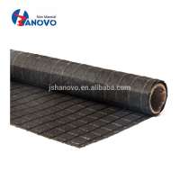 Asphalt Reinforcement Grid of Geogrid compound with geotextile